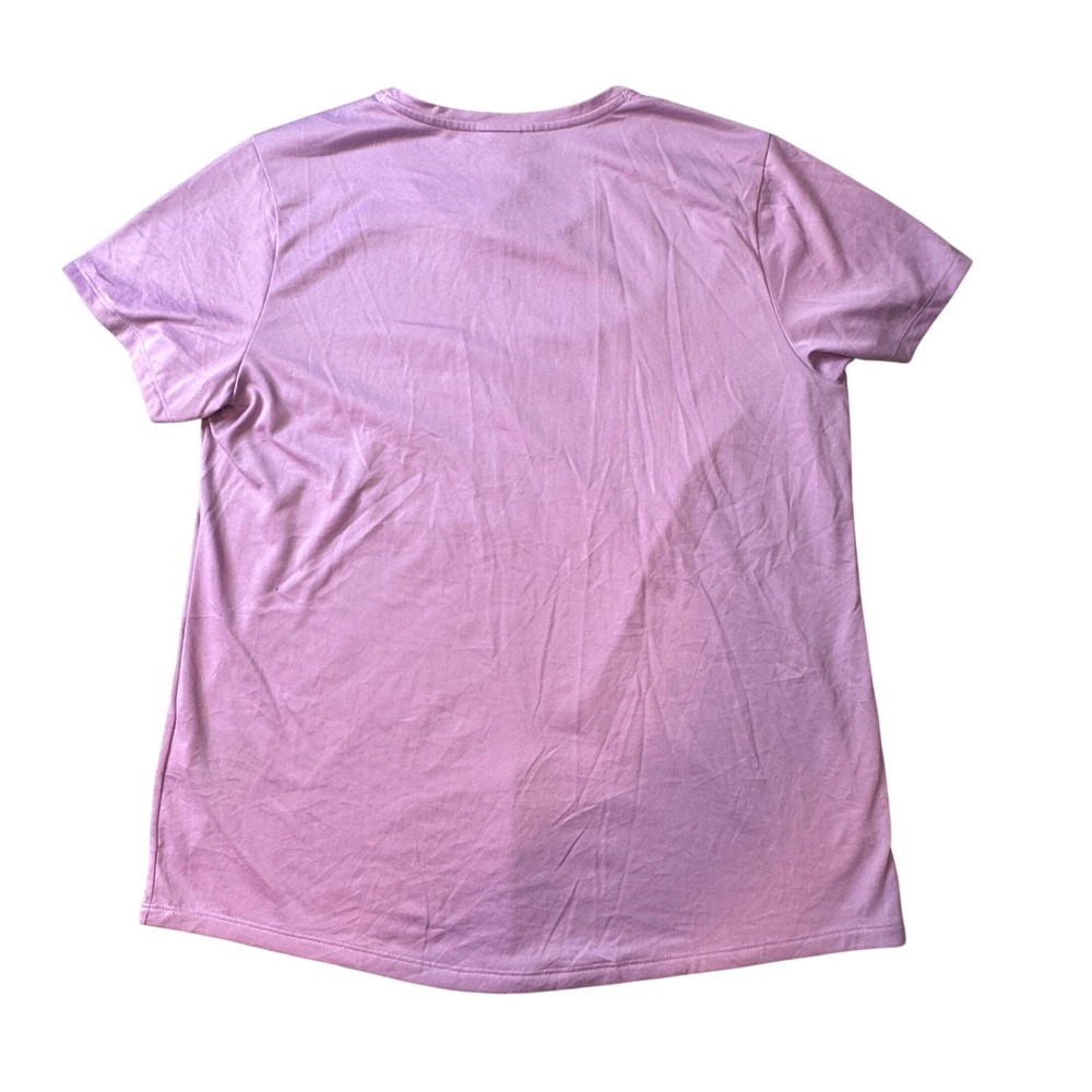The North Face T-Shirt Womens L Purple Circular Design FlashDry Performance Tee - Picture 2 of 10
